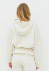 NU Denmark Cora Waist Detail Hoodie, Off-White