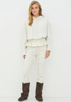 NU Denmark Cora Waist Detail Hoodie, Off-White