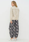 NU Denmark Cadey Denim Look Jacket, Light Beige