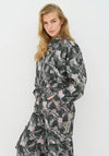 NU Denmark Claire Short Jacket, Army Print