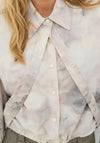 NU Denmark Claire Short Jacket, Stone Multi