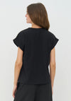 NU Denmark Cathlin Graphic T-Shirt, Black