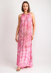 Nu Denmark Usiana Tie Dye Maxi Dress, Pink