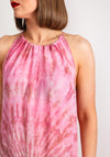 Nu Denmark Usiana Tie Dye Maxi Dress, Pink