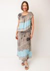 Nu Denmark Ziw Tie Dye Print Top, Green