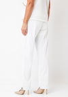 Nu Denmark Doa Drawstring Cuff Trousers, White