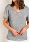 Nu Denmark Tenna V-Neck T-Shirt, Grey