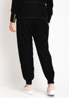 NU Denmark Rosita Cuffed Comfort Trouser, Black