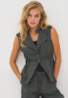 Nu Denmark Davia Denim Waistcoat, Black
