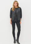 Nu Denmark Birdy Layered Lace Top, Black