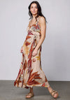 Nu Denmark Zenta Floral Wrap Maxi Dress, Beige