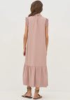 Nu Denmark Devin Frill Maxi Dress, Pink