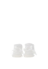 Nursery Time Baby Girl Frill Sock, White