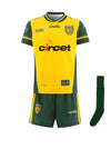 O’Neills Kids Donegal GAA Mini Home Kit, Amber & Green