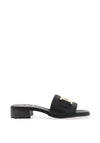 Oh My Sandals Low Heel Mule Sandals, Black
