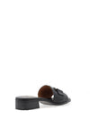 Oh My Sandals Low Heel Mule Sandals, Black