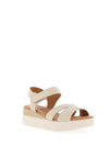 Oh My Sandals Wedge Sandals, Neutral