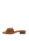 Oh My Sandals Chain Link Mule Sandals, Oak