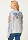 Olsen Sequin Cotton Jumper, White