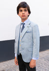 One Varones Boys Communion 1004101 Jacket and Waistcoat Set, Green