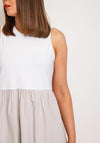 One Life Raya Casual A-Ling Midi Dress, Ash