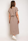 One Life Marion Wrap Maxi Dress, Taupe