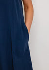 One Life Fiji Cotton Aline Midi Dress, Neptune