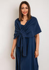 One Life Marie Shoulder Wrap Scarf, Neptune