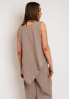 One Life Allie Tank Top, Taupe