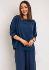 One Life Marina Batwing Sleeve Top, Neptune