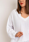 One Life Rosalind Cotton Hoodie, Snow White
