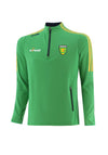 O’Neills Kid Boy Donegal GAA Hydra Half Zip Top, Green