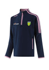 O’Neills Kid Girl Donegal GAA Hydra Half Zip Top, Navy