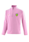 O’Neills Kid Girl Donegal GAA Hydra Half Zip Top, Pink