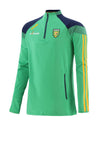 O’Neills Donegal GAA Kids Rockway Brushed Half Zip, Green