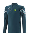 O’Neills Donegal GAA Kids Weston Brushed Half Zip Top, Marine