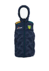 O’Neills Donegal GAA Kids Dolmen Hooded Padded Gilet, Navy