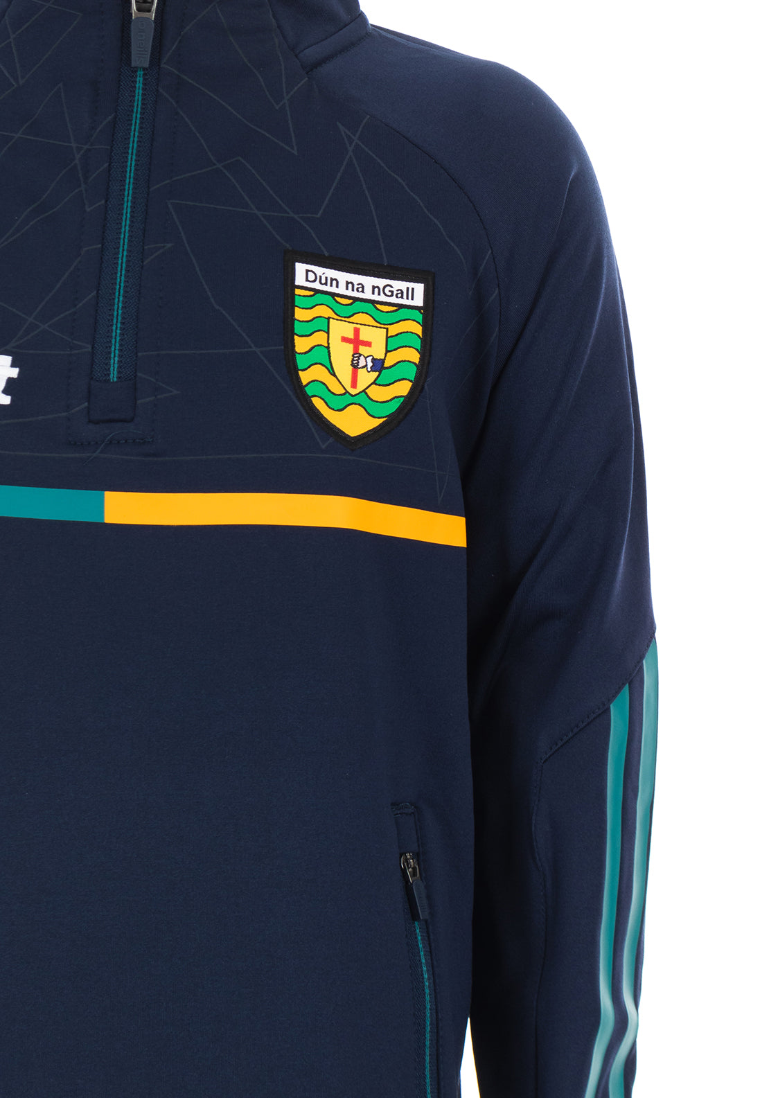 O’Neills Donegal GAA Kids Dolmen Brushed Half Zip, Navy