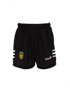 O’Neills Donegal GAA Kids Training Short, Black