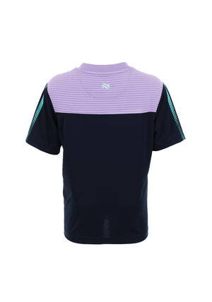 O’Neills Girls Donegal GAA Dynamo Short Sleeve Tee, Navy
