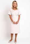 Ophelia Melita Dress & Short Jacket Set, Blush Pink