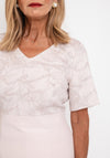 Ophelia Melita Dress & Short Jacket Set, Blush Pink