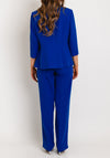 Ophelia Melita Venti 3 Piece Trouser Suit, Royal Blue