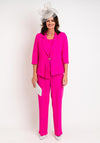 Ophelia Melita Venti 3 Piece Trouser Suit, Cerise