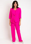 Ophelia Melita Venti 3 Piece Trouser Suit, Cerise