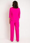 Ophelia Melita Venti 3 Piece Trouser Suit, Cerise