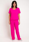 Ophelia Melita Venti 3 Piece Trouser Suit, Cerise