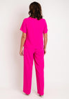 Ophelia Melita Venti 3 Piece Trouser Suit, Cerise
