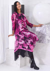 Ora Mesh Print Maxi Dress, Pink