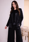 ORA WAISTCOAT WITH LEATHER